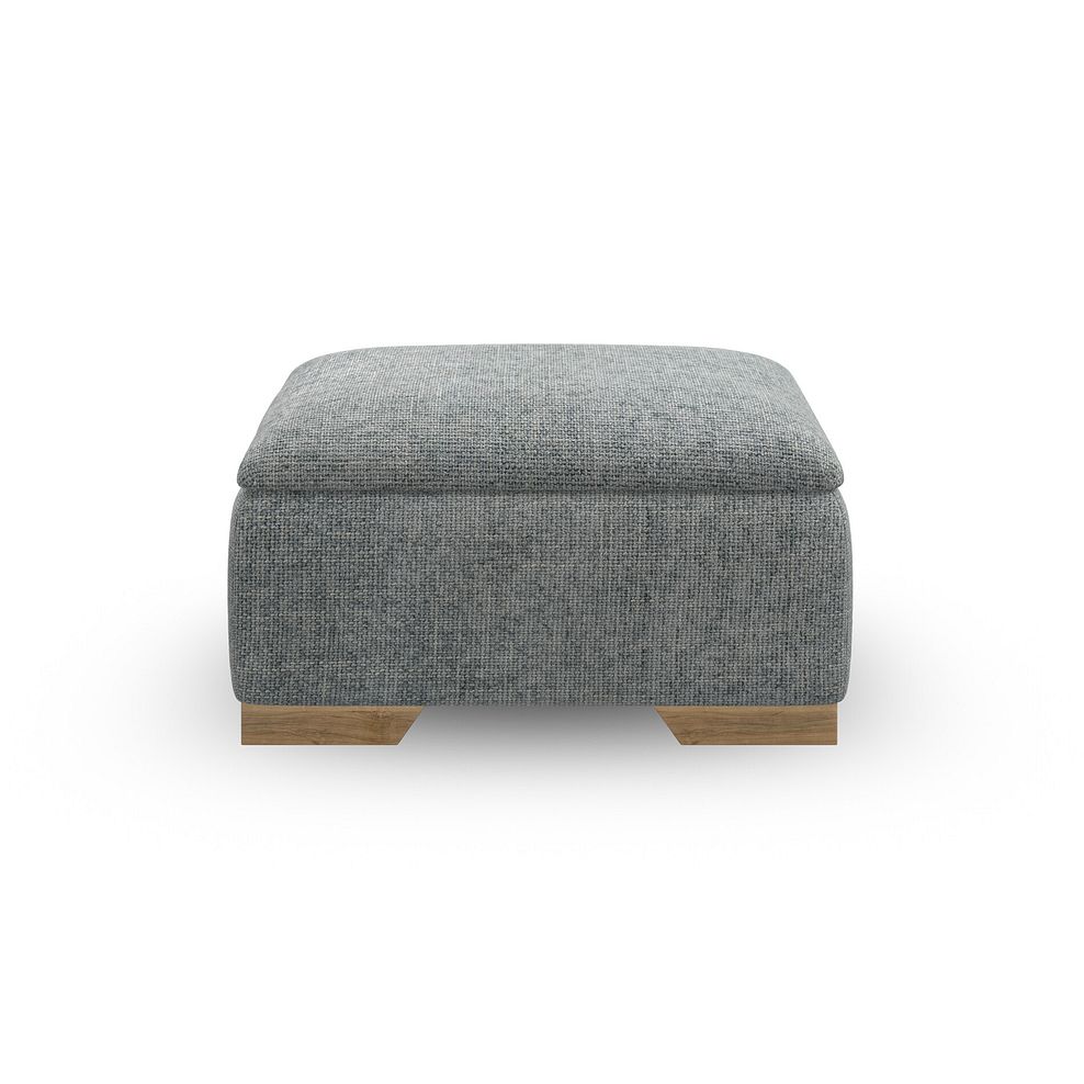 Milldale Storage Footstool in Milo Pewter Fabric 8