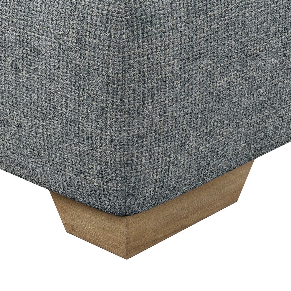 Milldale Storage Footstool in Milo Pewter Fabric 10