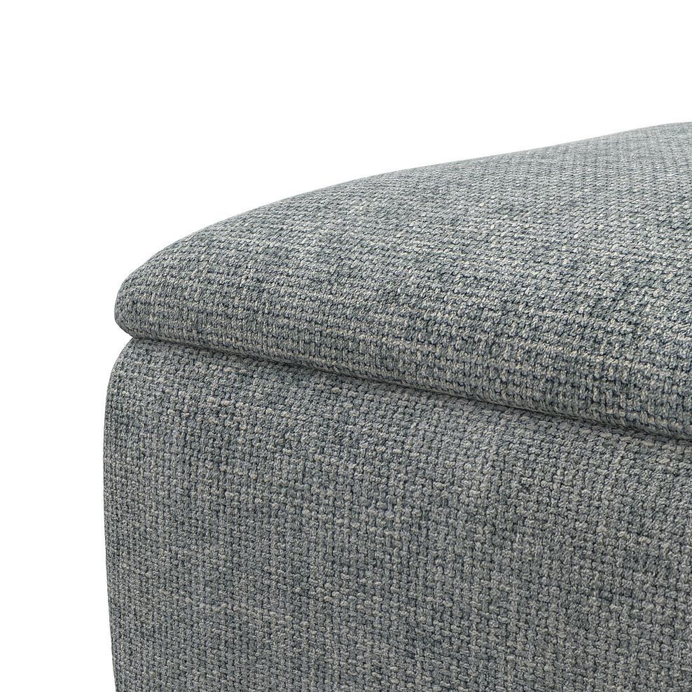 Milldale Storage Footstool in Milo Pewter Fabric 12