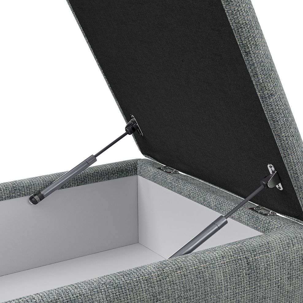Milldale Storage Footstool in Milo Pewter Fabric 13