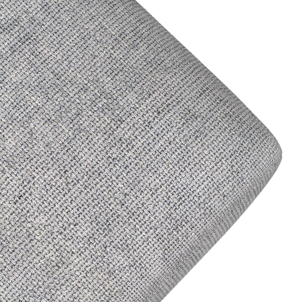 Milldale Storage Footstool in Milo Silver Fabric 7