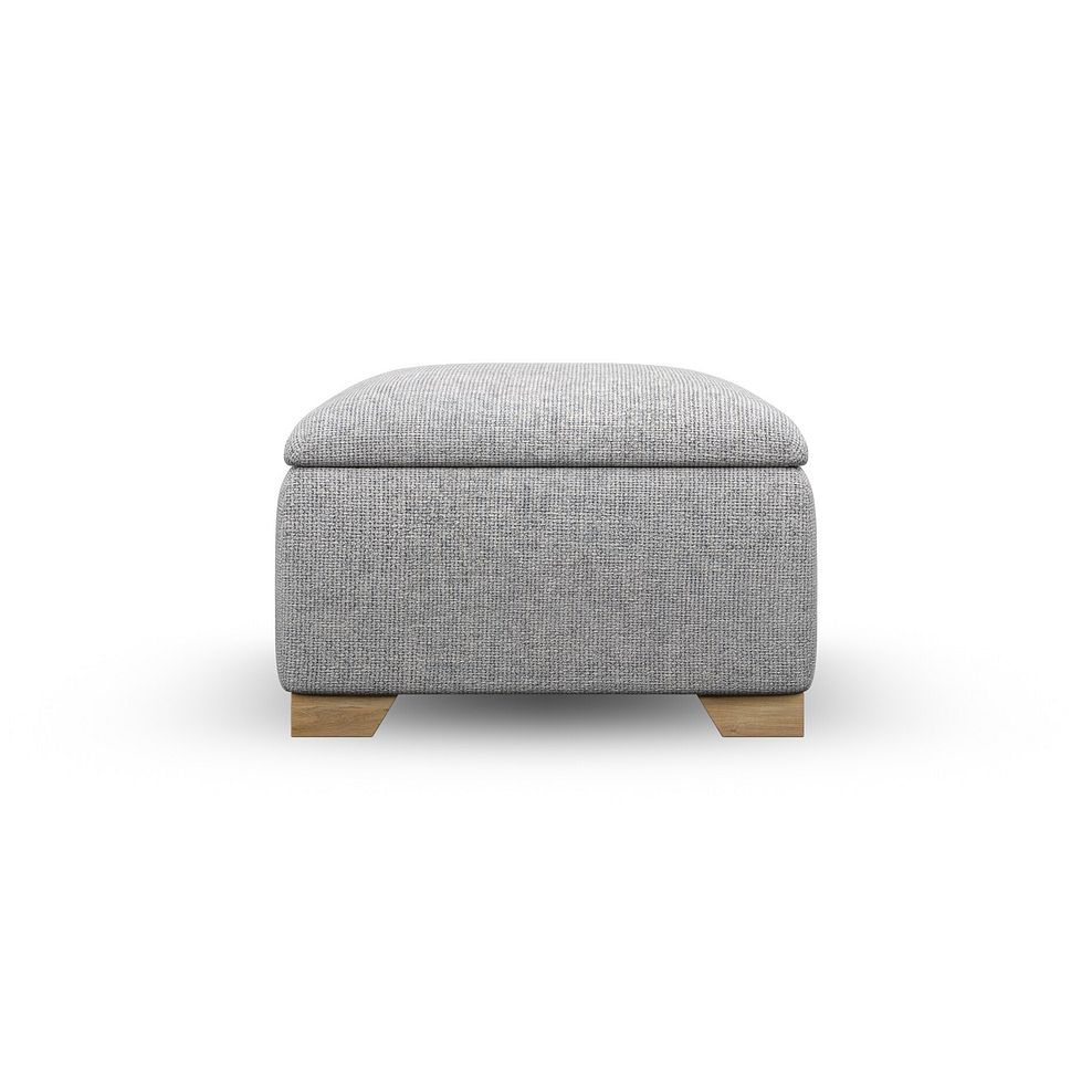 Milldale Storage Footstool in Milo Silver Fabric 9