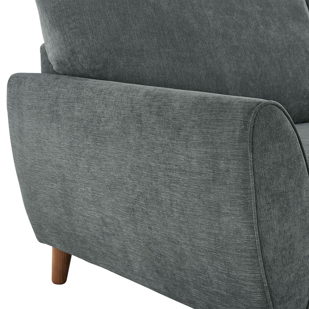 Milner 2 Seater Sofa in Granite Fabric 9