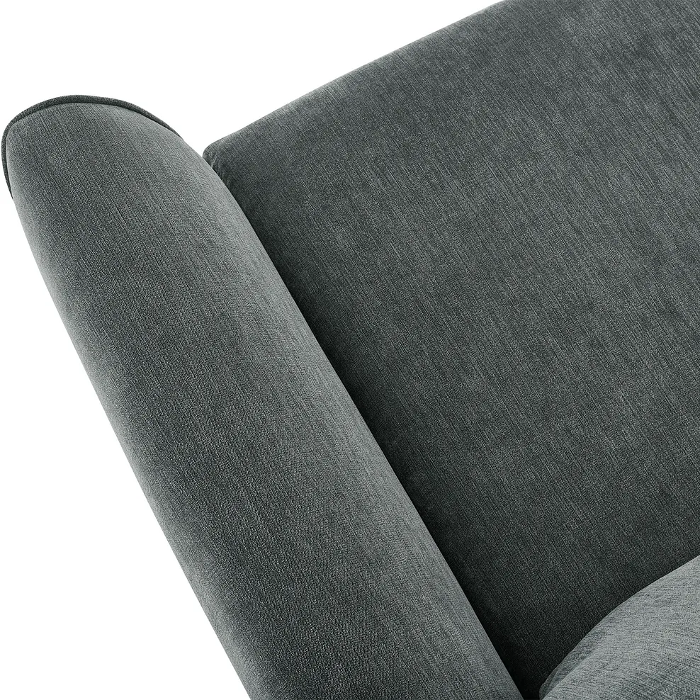 Milner 3 Seater Sofa in Granite Fabric 8