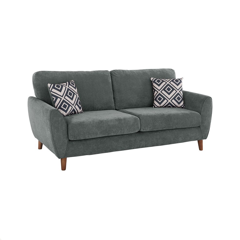 Milner 3 Seater Sofa in Granite Fabric 3