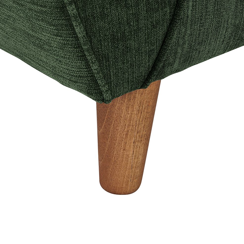 Milner 3 Seater Sofa in Teal Fabric 5