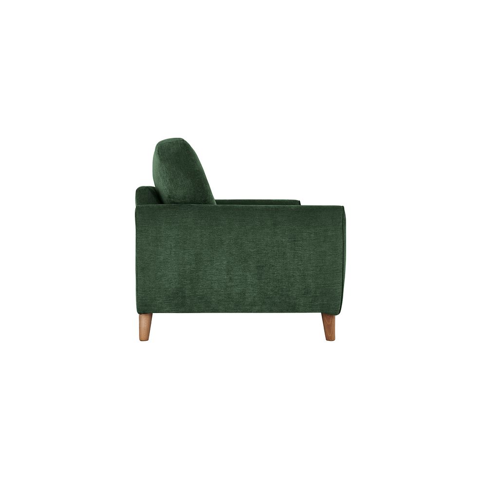Milner 3 Seater Sofa in Teal Fabric 4