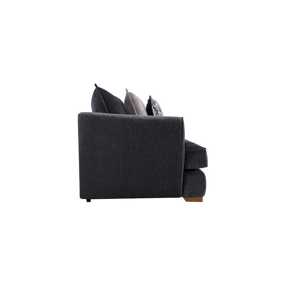 New England Loveseat in Pellier Charcoal fabric 4