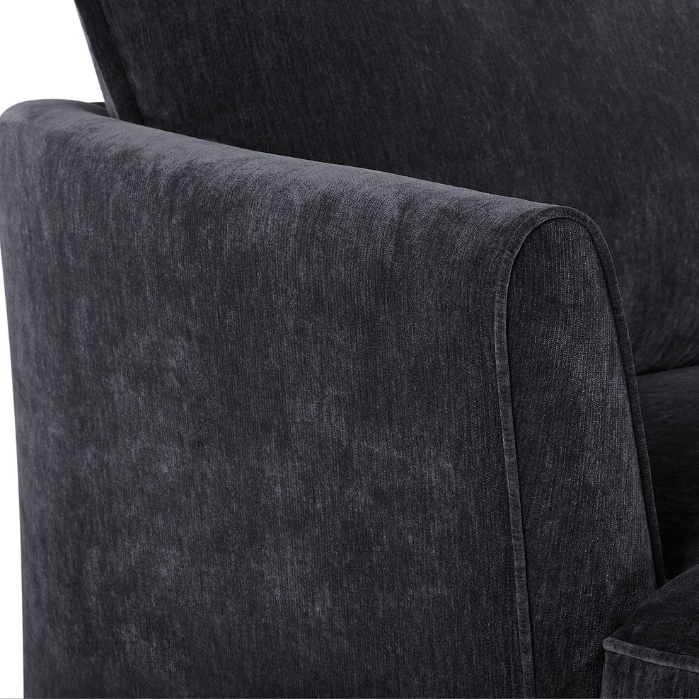 New England Loveseat in Pellier Charcoal fabric 7