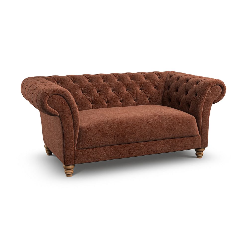 Montgomery 2 Seater Sofa in Arlan Copperwood Fabric 1
