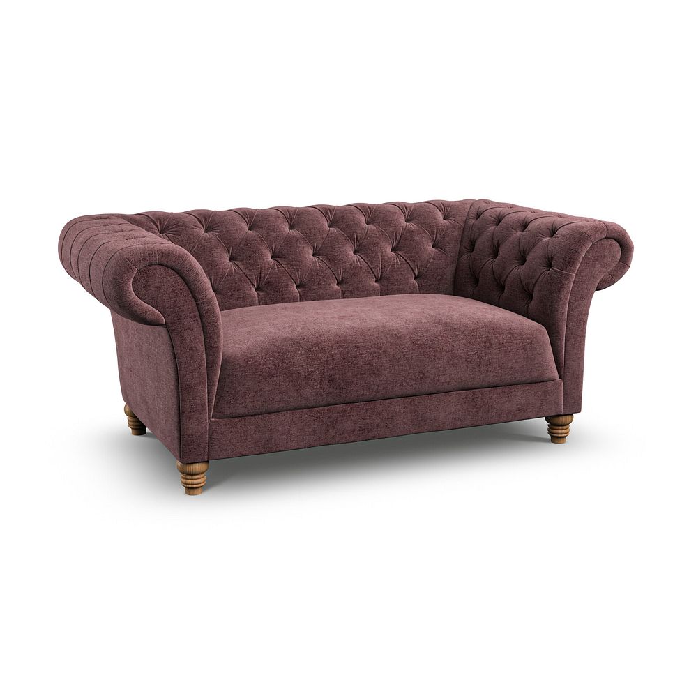 Montgomery 2 Seater Sofa in Arlan Rosewood Fabric 1