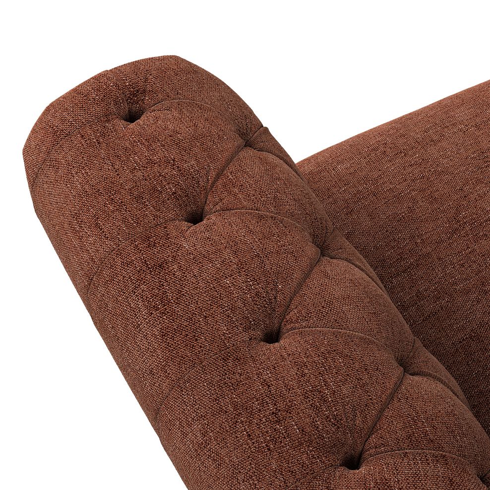 Montgomery 3 Seater Sofa in Arlan Copperwood Fabric 7