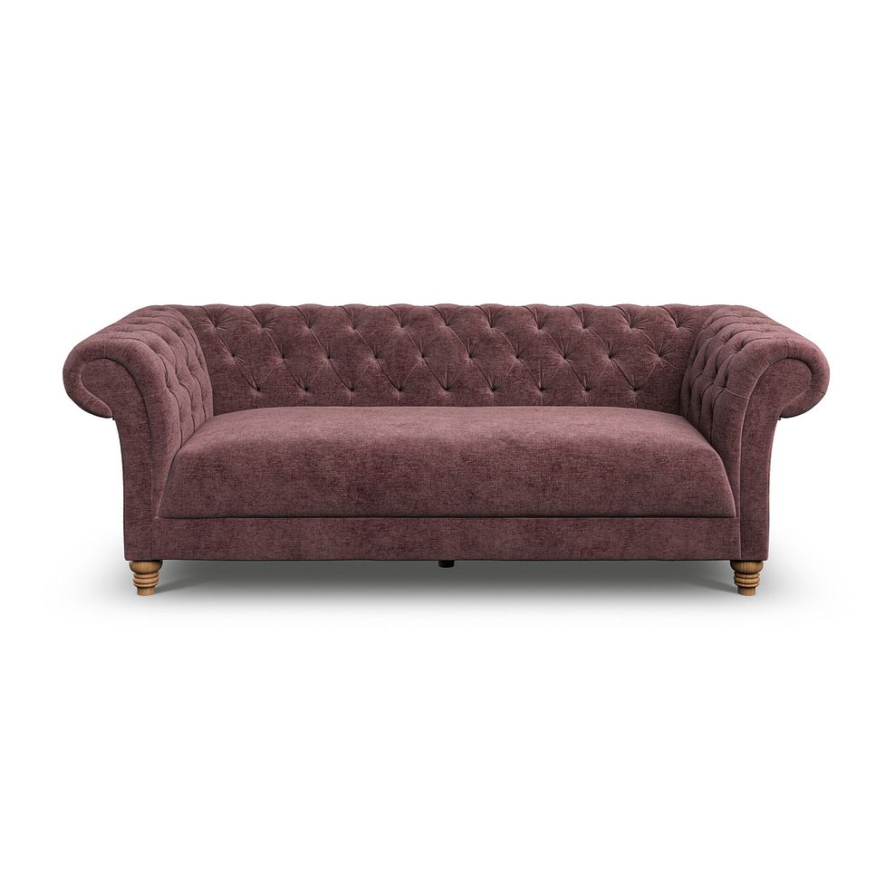 Montgomery 3 Seater Sofa in Arlan Rosewood Fabric 2