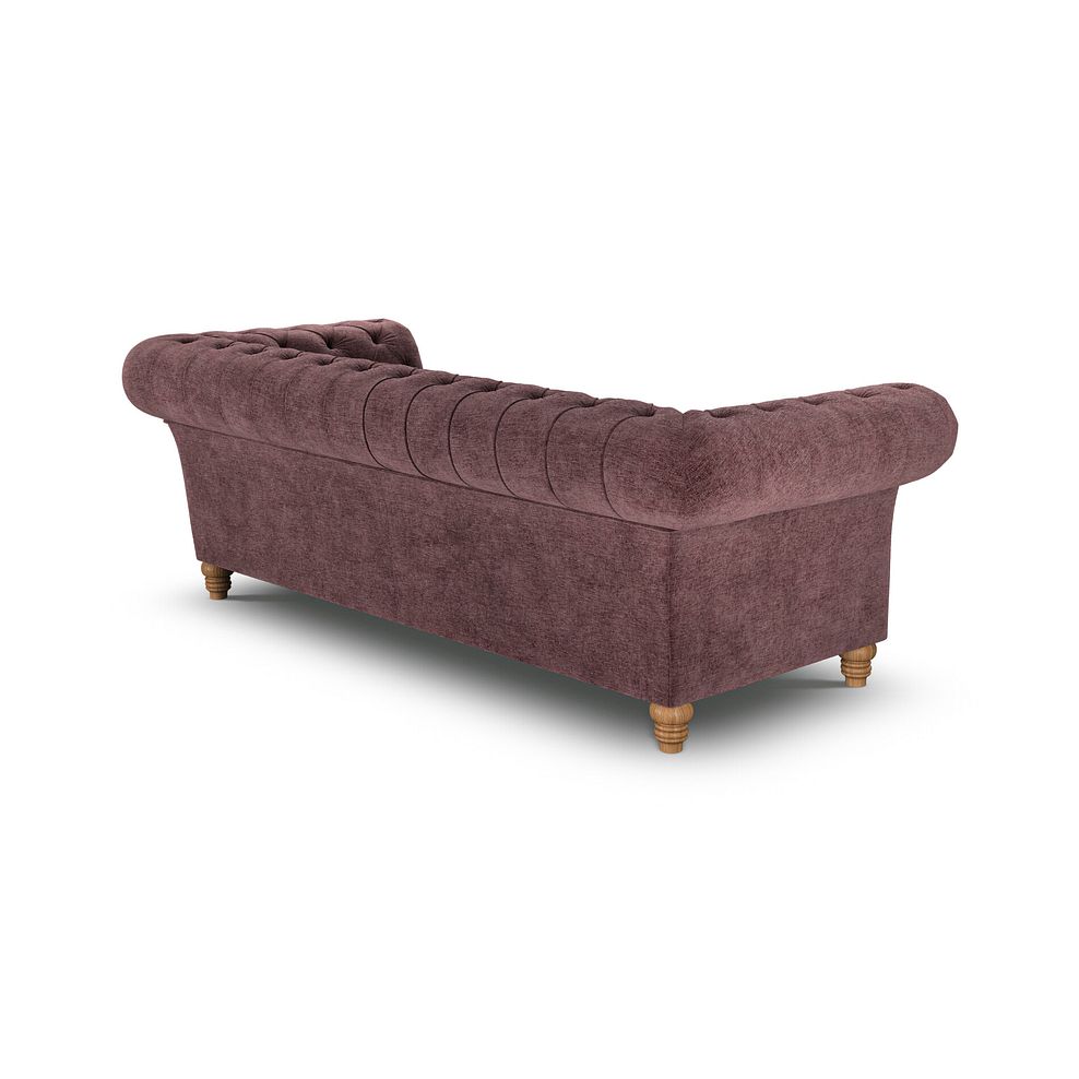 Montgomery 3 Seater Sofa in Arlan Rosewood Fabric 3