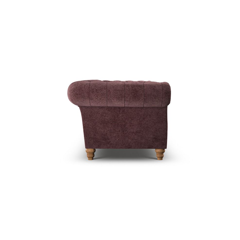 Montgomery 3 Seater Sofa in Arlan Rosewood Fabric 5