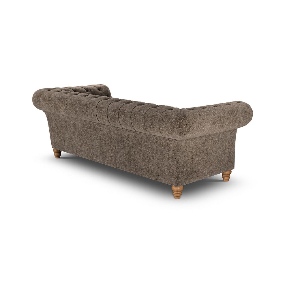 Montgomery 3 Seater Sofa in Arlan Smokestone Fabric 3