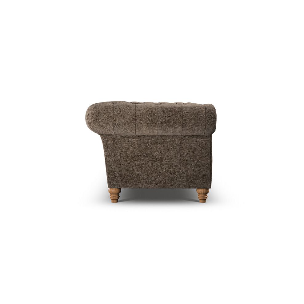 Montgomery 3 Seater Sofa in Arlan Smokestone Fabric 5