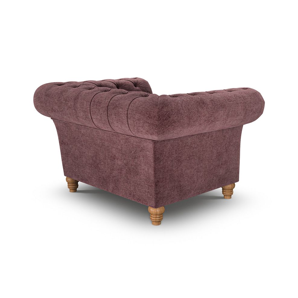 Montgomery Armchair in Arlan Rosewood Fabric 3