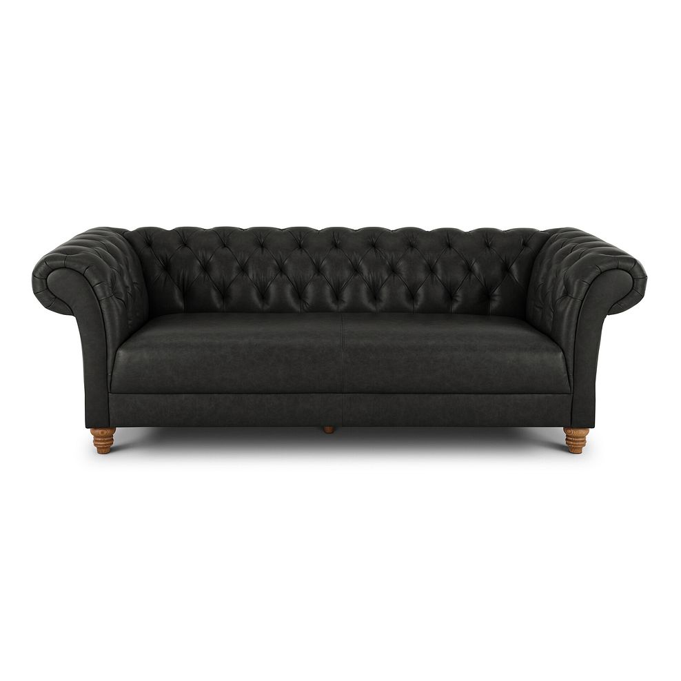 Montgomery 3 Seater Sofa in Ash Leather 2