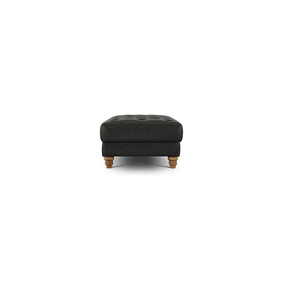 Montgomery Footstool in Ash Leather 3
