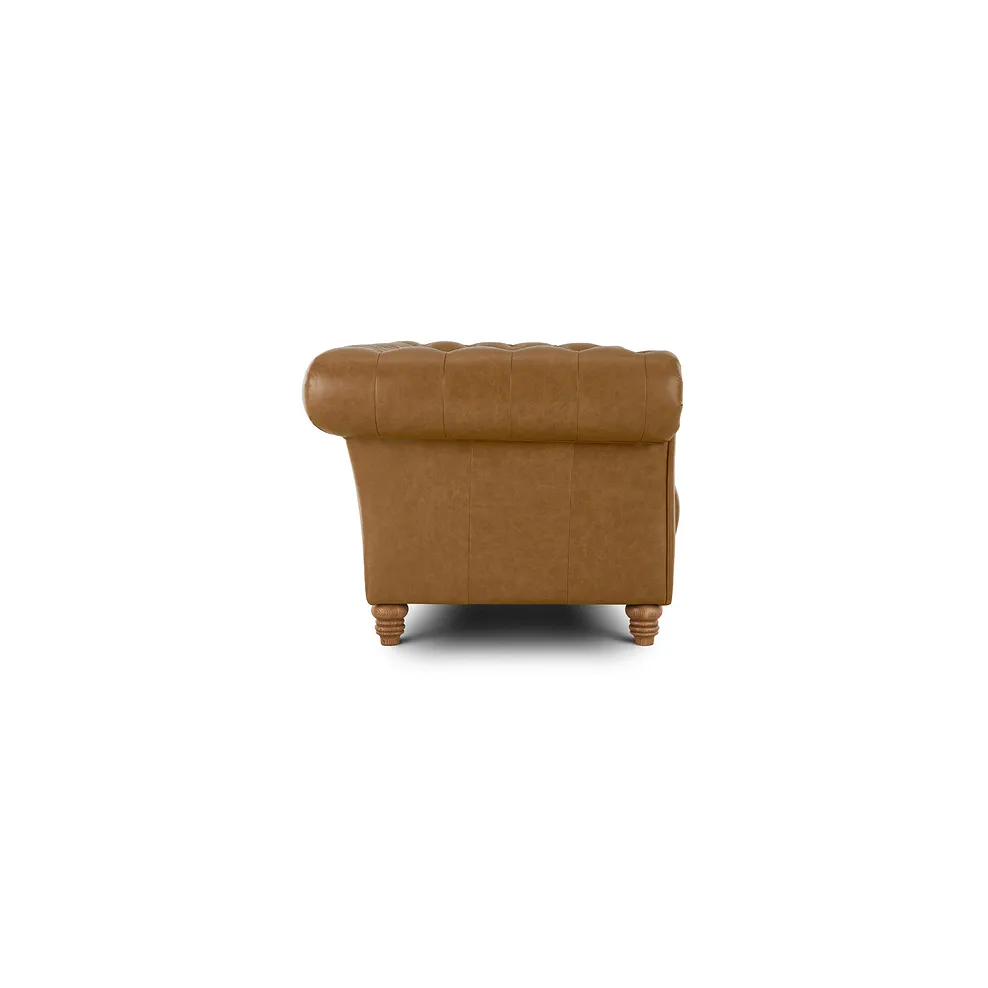 Montgomery 2 Seater Sofa in Brown Leather 4