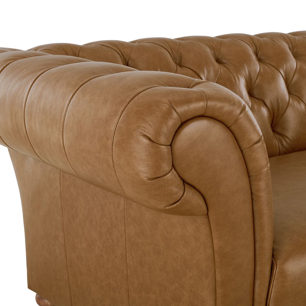 Montgomery 2 Seater Sofa in Brown Leather 8