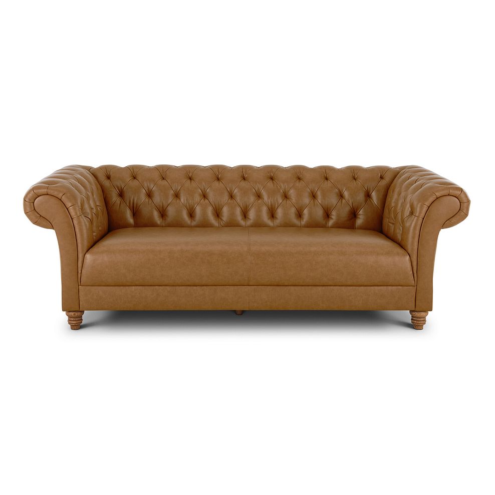 Montgomery 3 Seater Sofa in Brown Leather Thumbnail 2