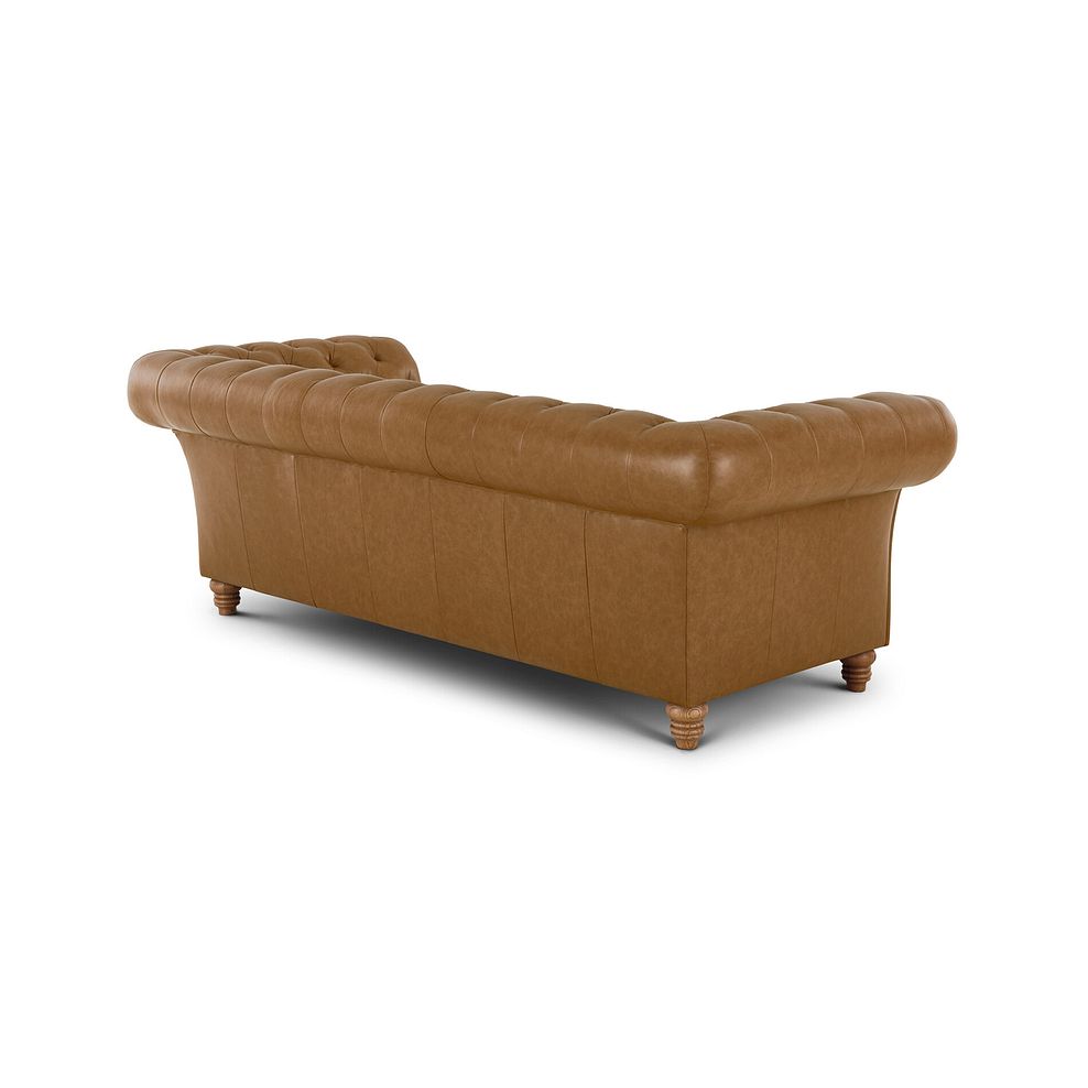 Montgomery 3 Seater Sofa in Brown Leather 3