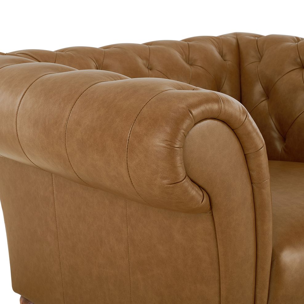 Montgomery Armchair in Brown Leather 6