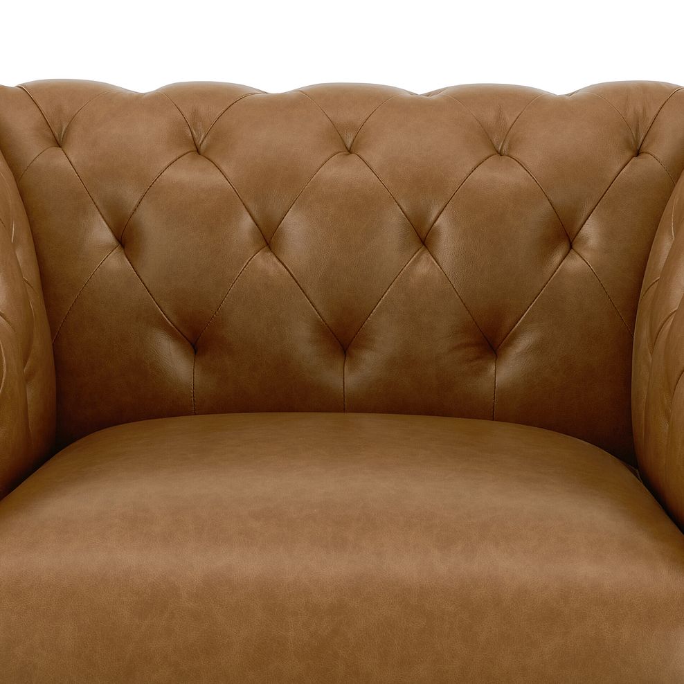 Montgomery Armchair in Brown Leather 8