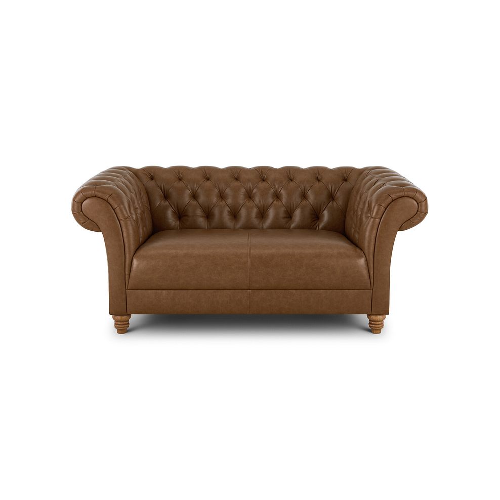 Montgomery 2 Seater Sofa in Camel Leather 4