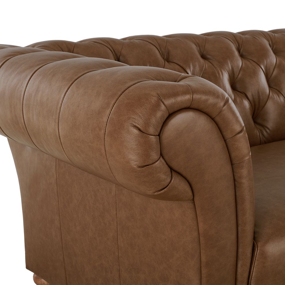 Montgomery 2 Seater Sofa in Camel Leather 10