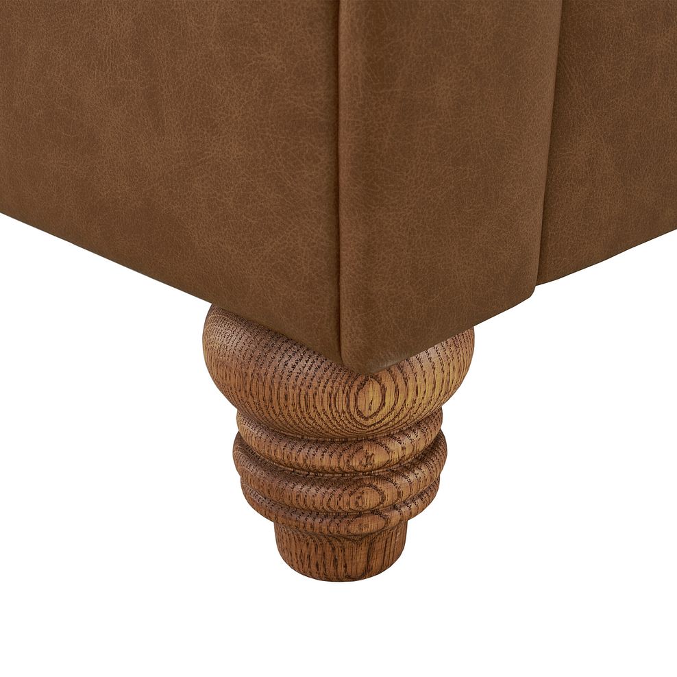 Montgomery Armchair in Camel Leather 7