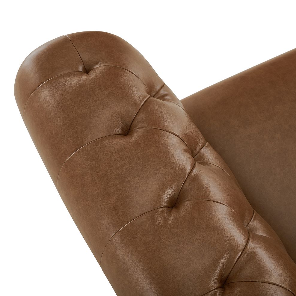 Montgomery Armchair in Camel Leather 9