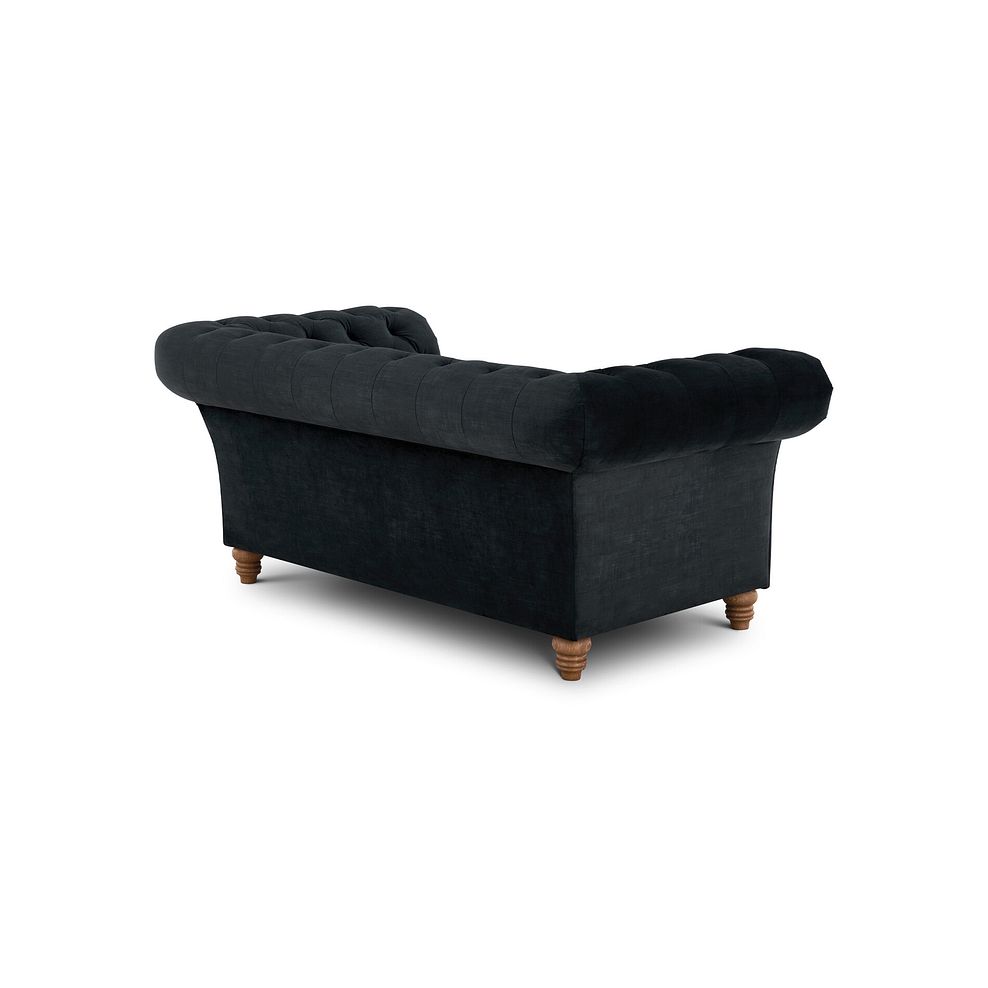 Montgomery 2 Seater Sofa in Charcoal Velvet 3
