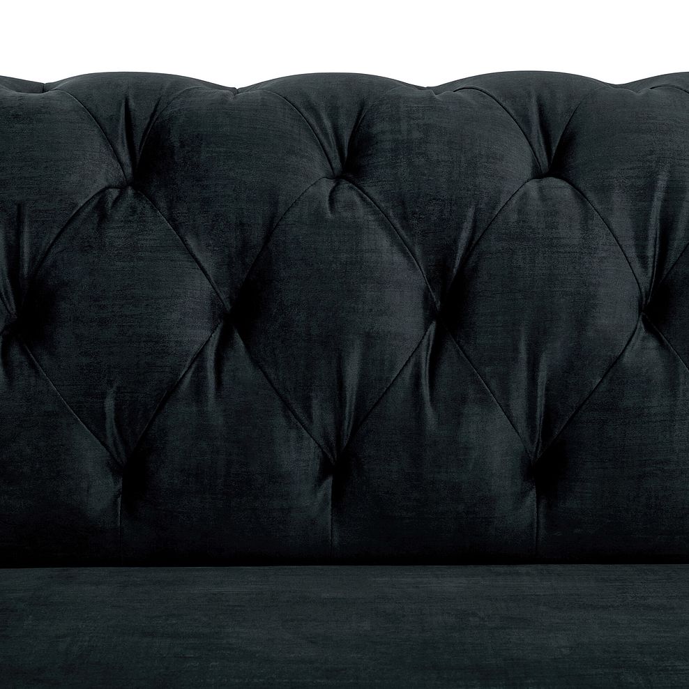 Montgomery 2 Seater Sofa in Charcoal Velvet 6