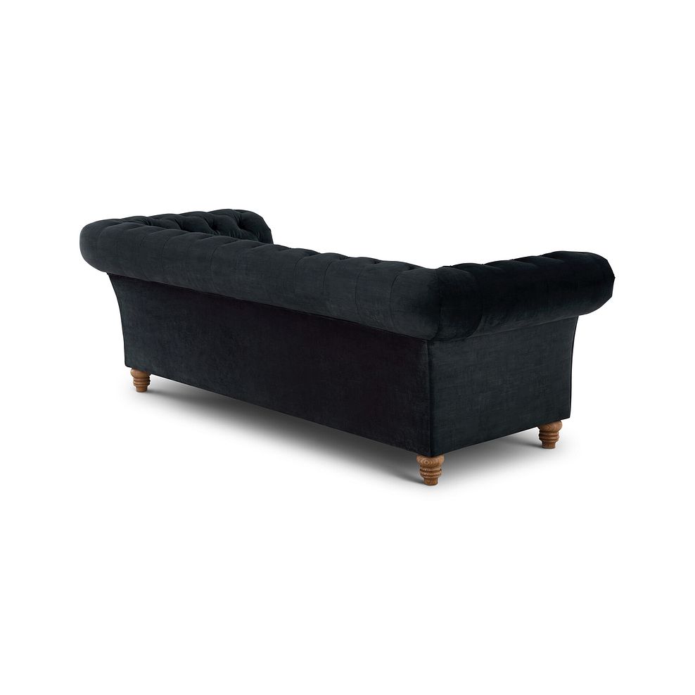 Montgomery 3 Seater Sofa in Charcoal Velvet 3