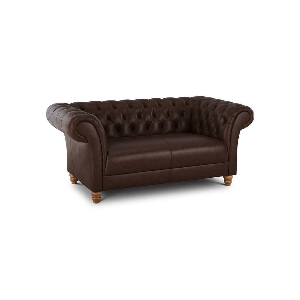 Montgomery 2 Seater Sofa in Cigar Leather 1