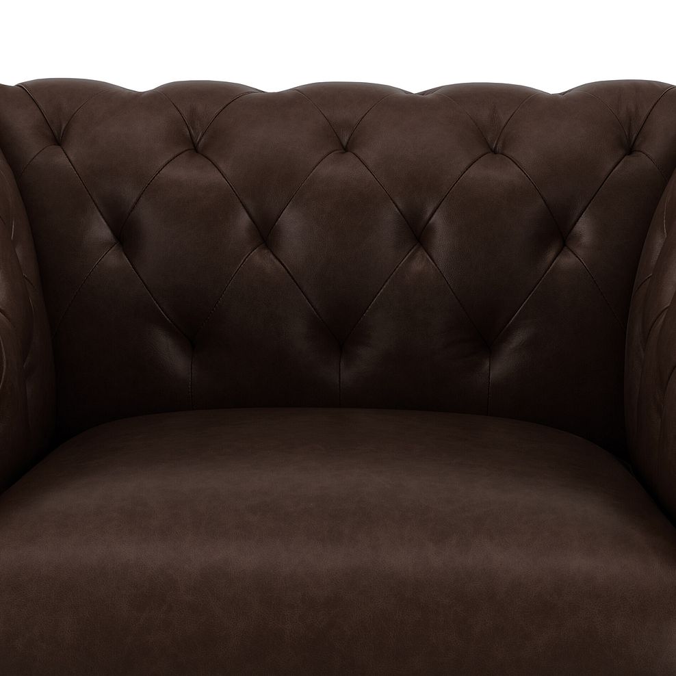 Montgomery Armchair in Cigar Leather 8