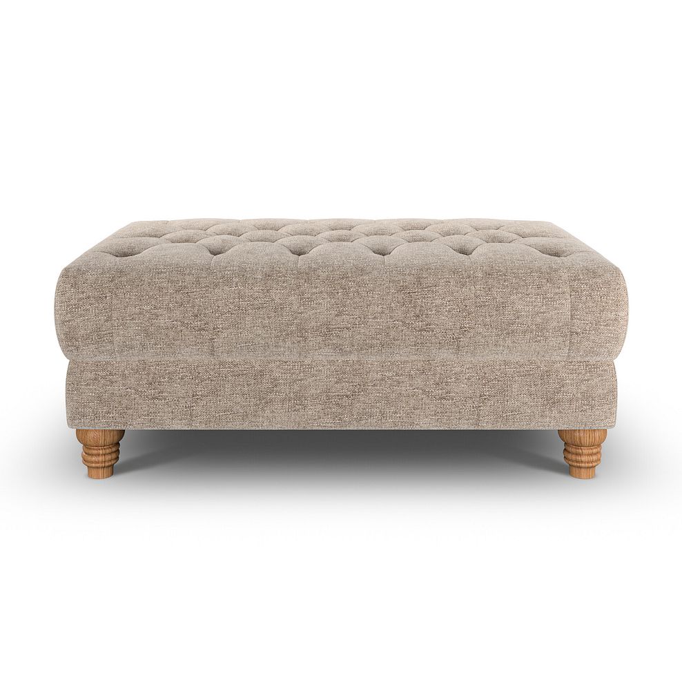 Montgomery Footstool in Arlan Abalone Fabric 4