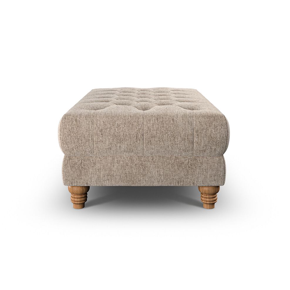Montgomery Footstool in Arlan Abalone Fabric 5