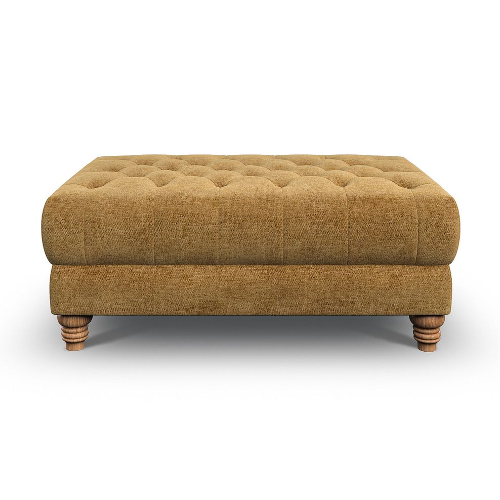 Montgomery Footstool in Arlan Honeycomb Fabric 2