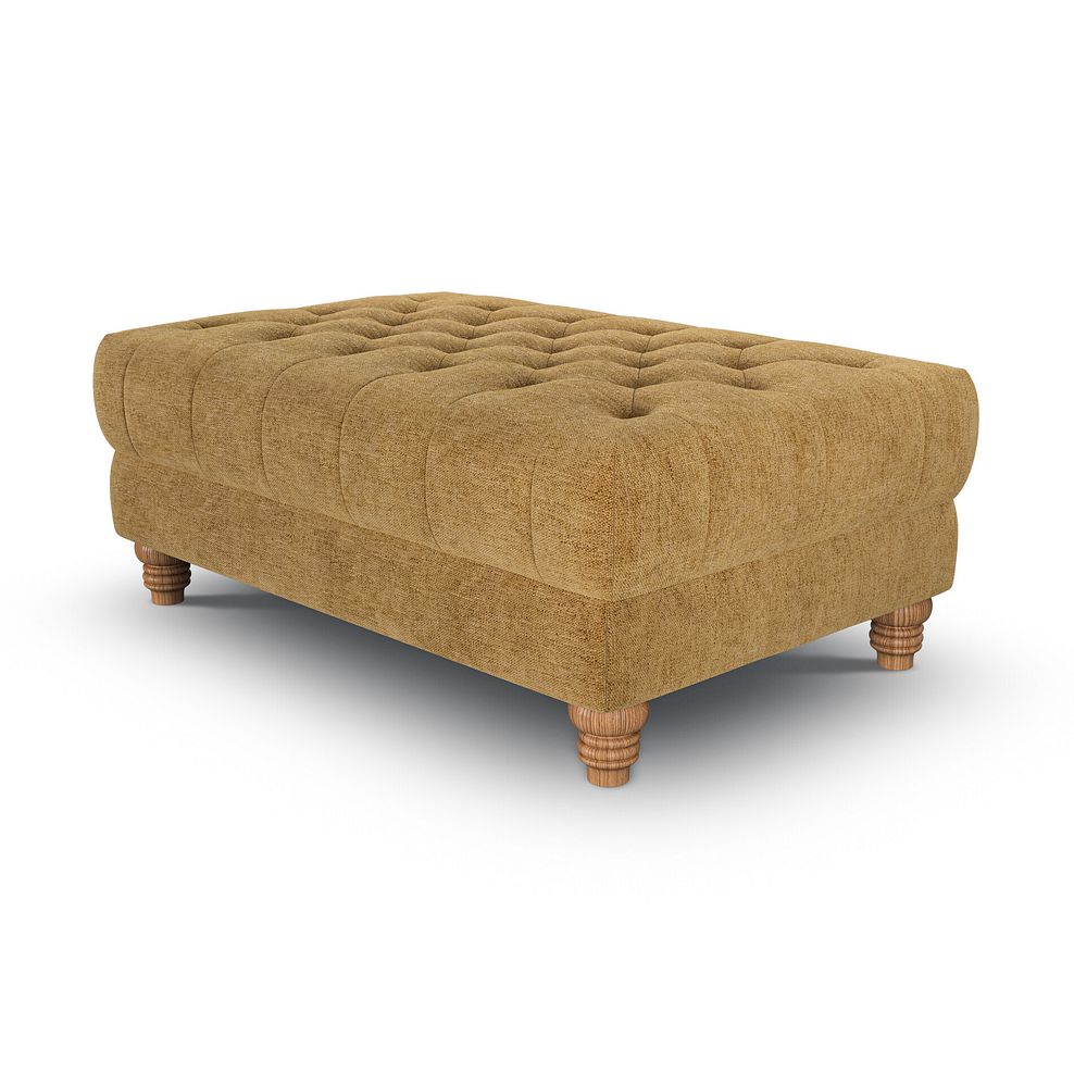 Montgomery Footstool in Arlan Honeycomb Fabric 3