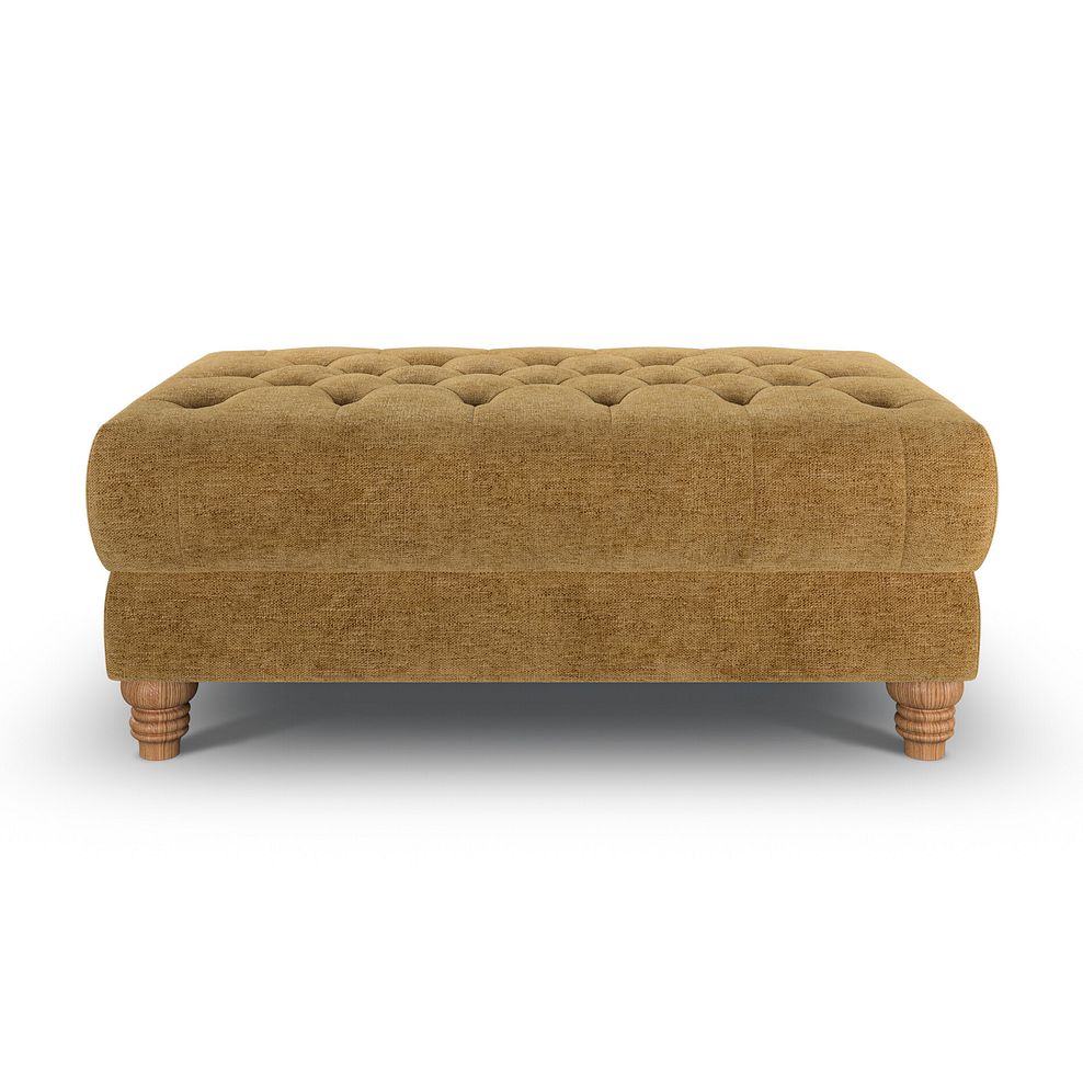 Montgomery Footstool in Arlan Honeycomb Fabric 4