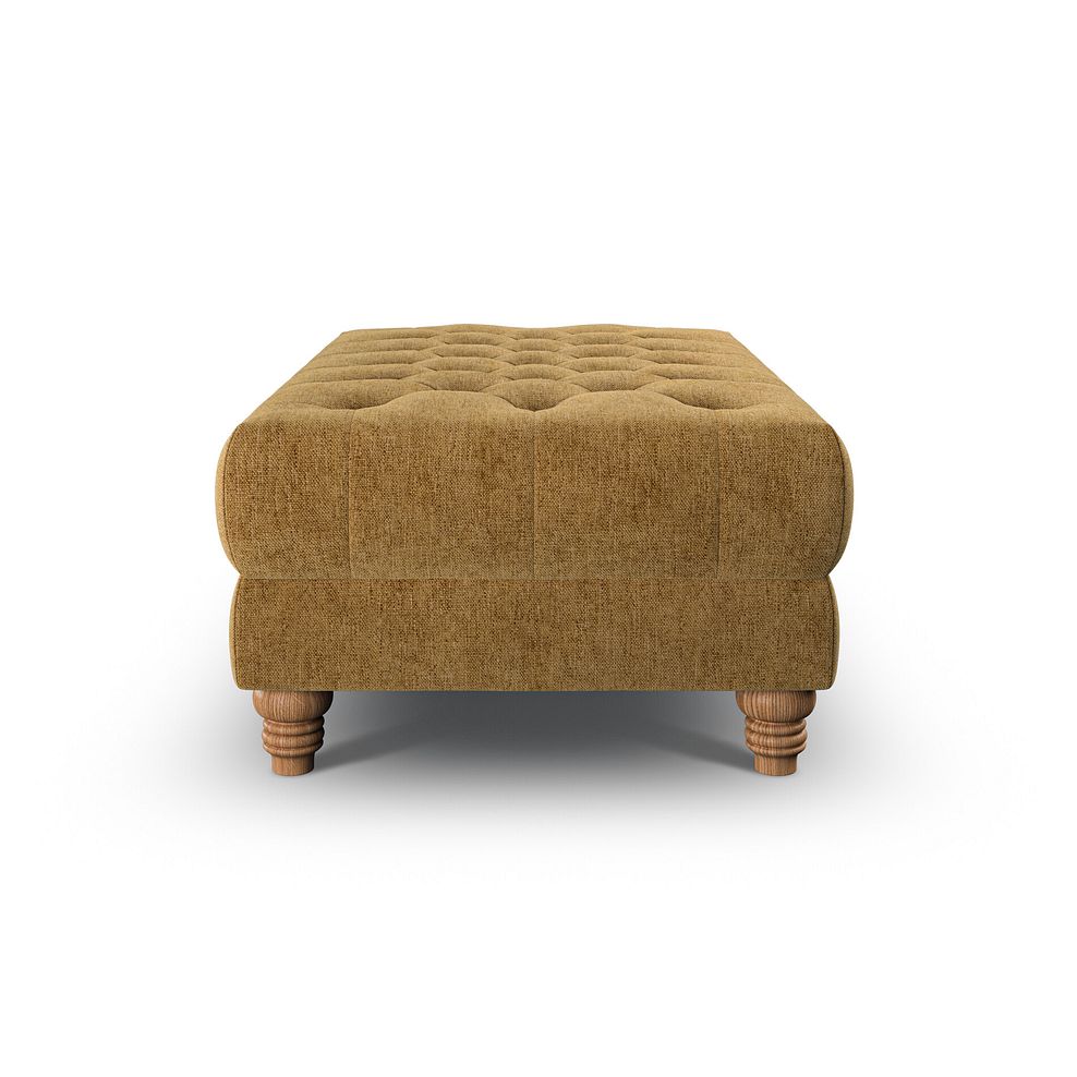 Montgomery Footstool in Arlan Honeycomb Fabric 5