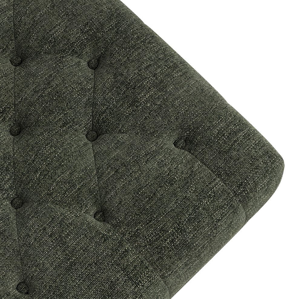 Montgomery Footstool in Arlan Mossy Fabric 7