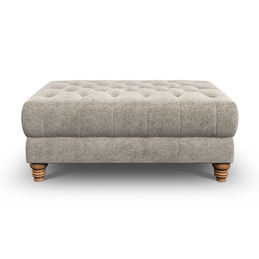 Montgomery Footstool in Arlan Noble Fabric 2