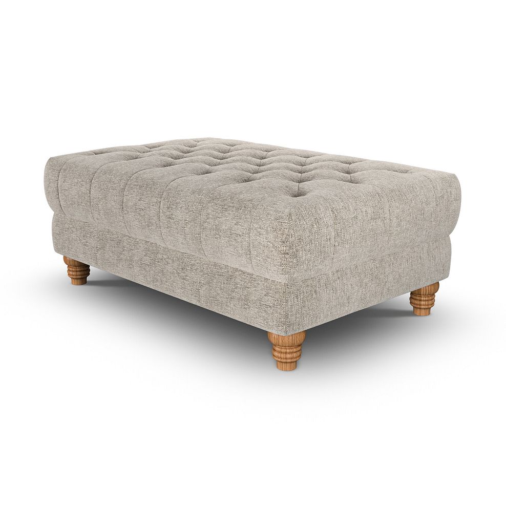 Montgomery Footstool in Arlan Noble Fabric 3