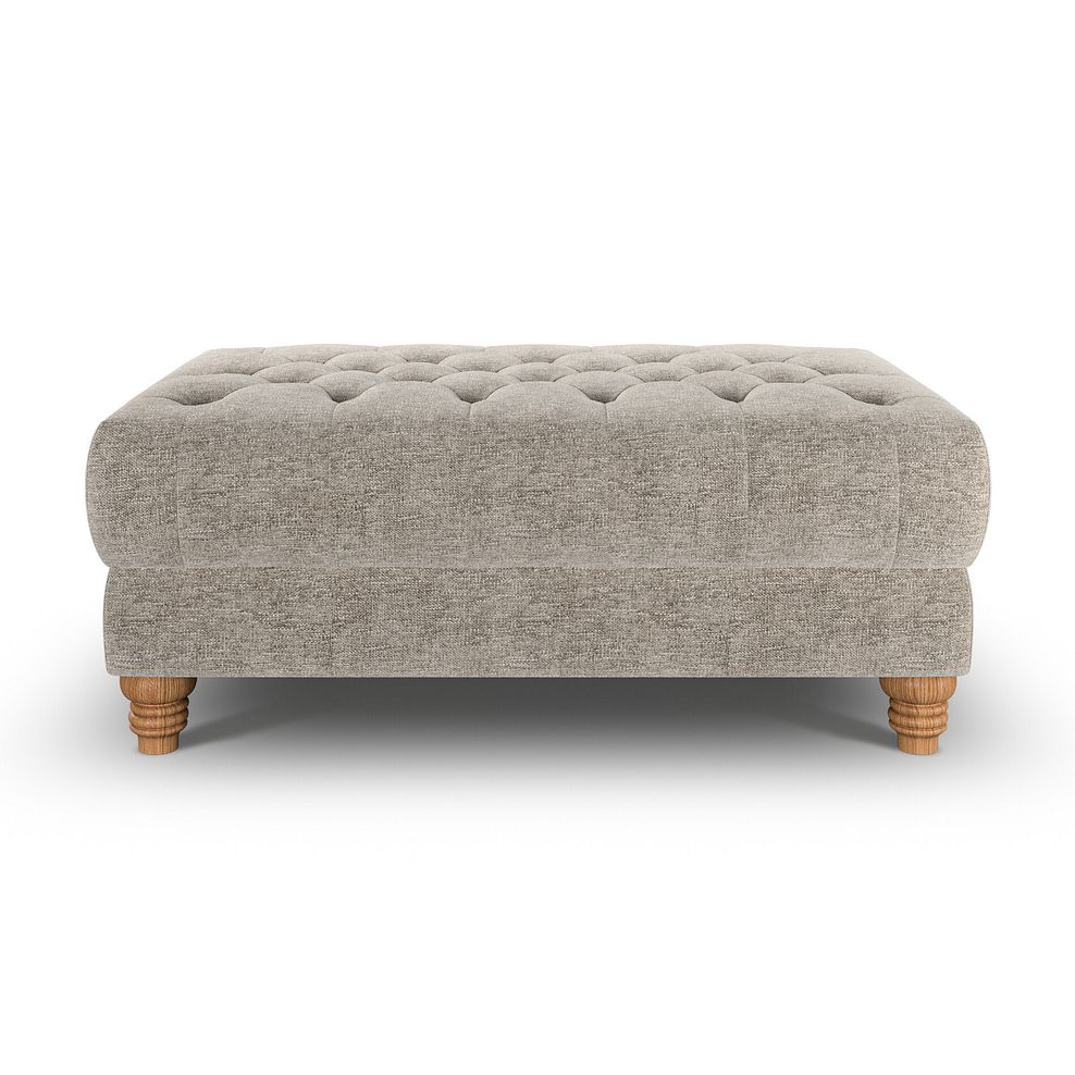 Montgomery Footstool in Arlan Noble Fabric 4