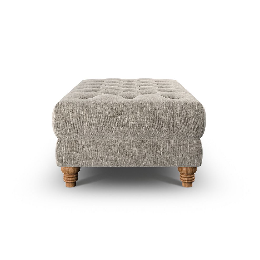 Montgomery Footstool in Arlan Noble Fabric 5